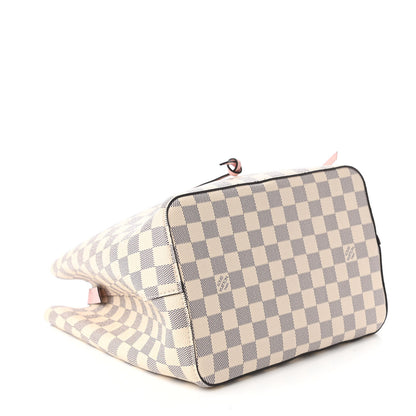 Louis Vuitton Damier Azur Neonoe MM Eau De Rose 4 of 9