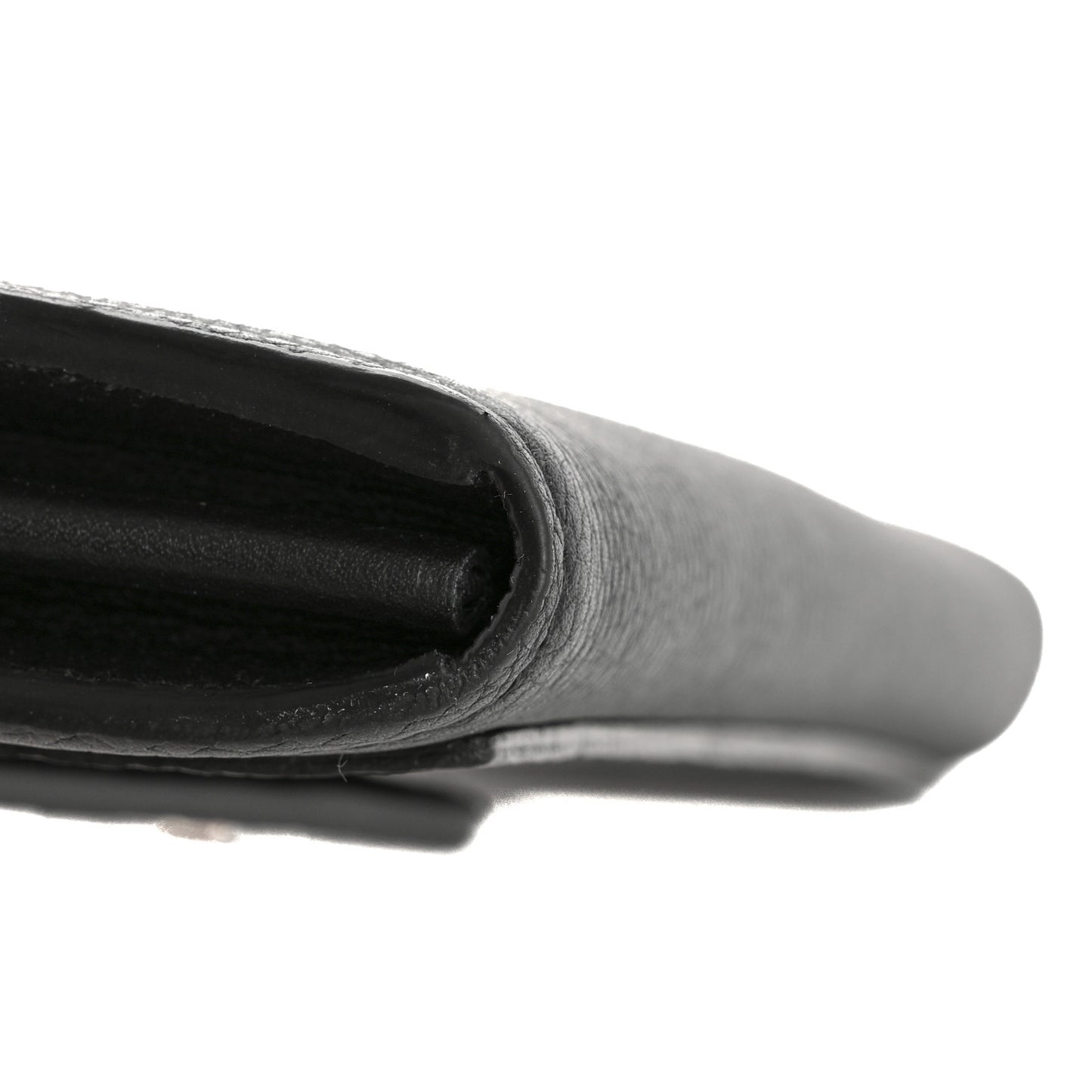 Soft Calfskin My Lockme Wallet Black