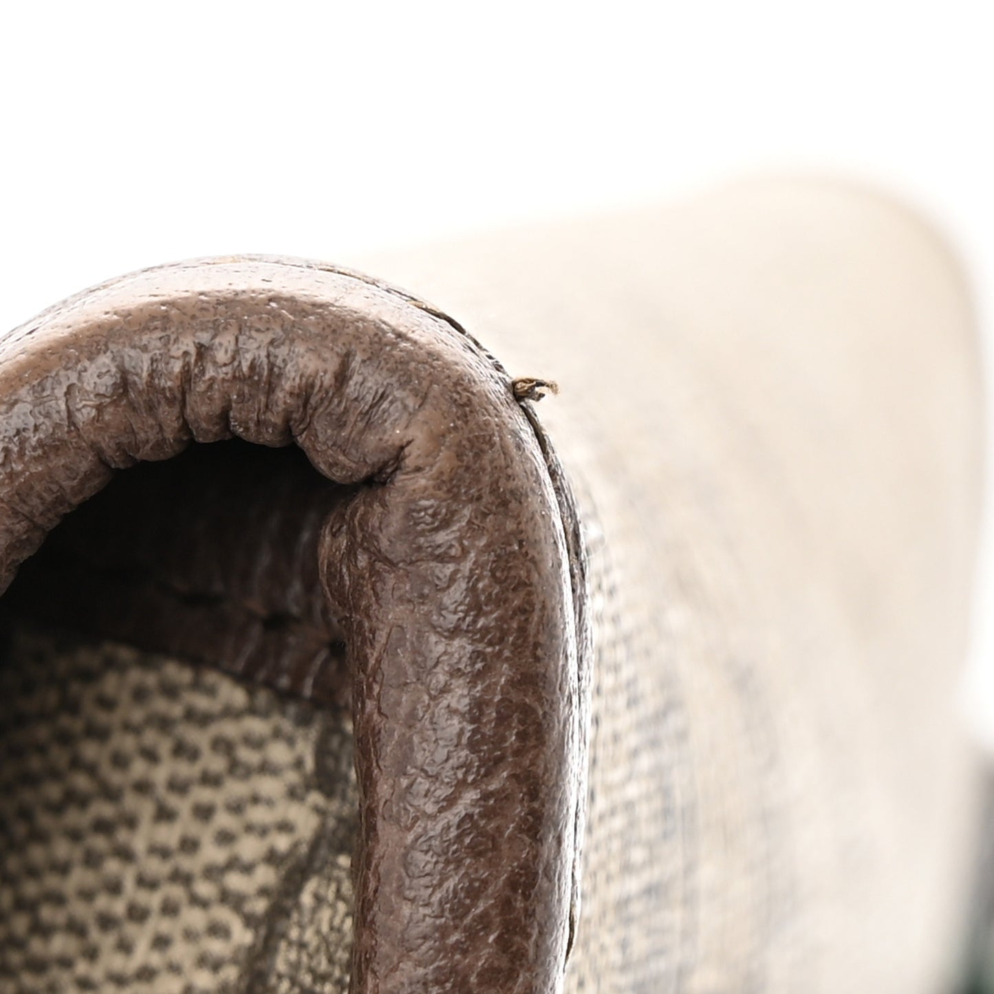 GG Supreme Monogram Neo Vintage Web Belt Bag Brown