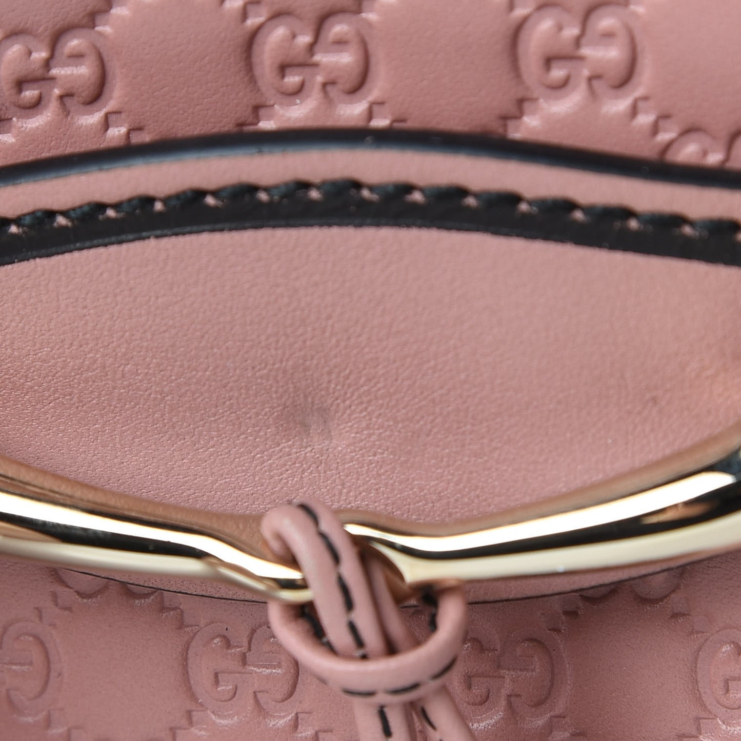 Microguccissima Medium Emily Chain Shoulder Bag Soft Pink