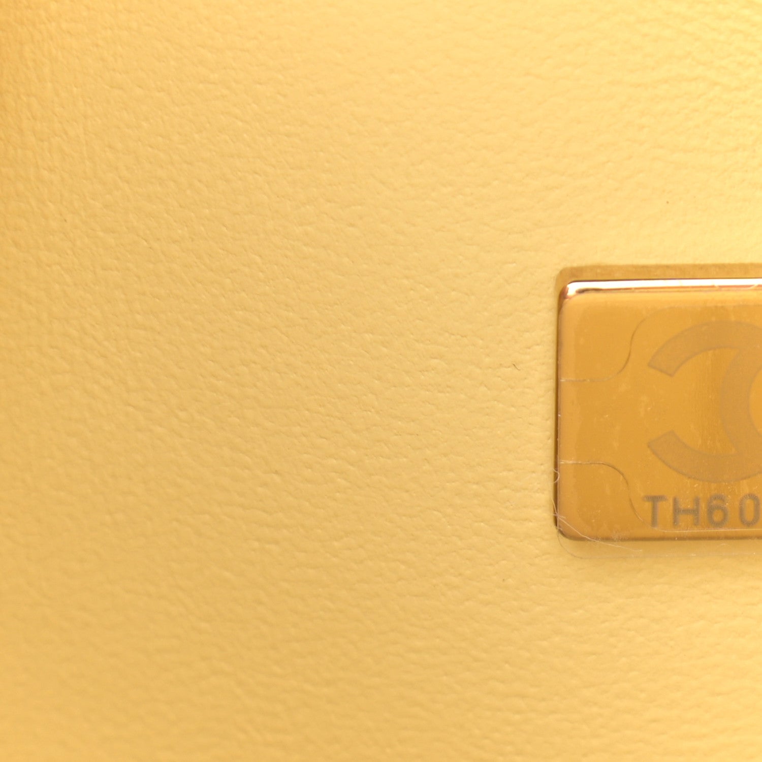 Chanel Lambskin Quilted Small Double Flap Yellow 7 of 11