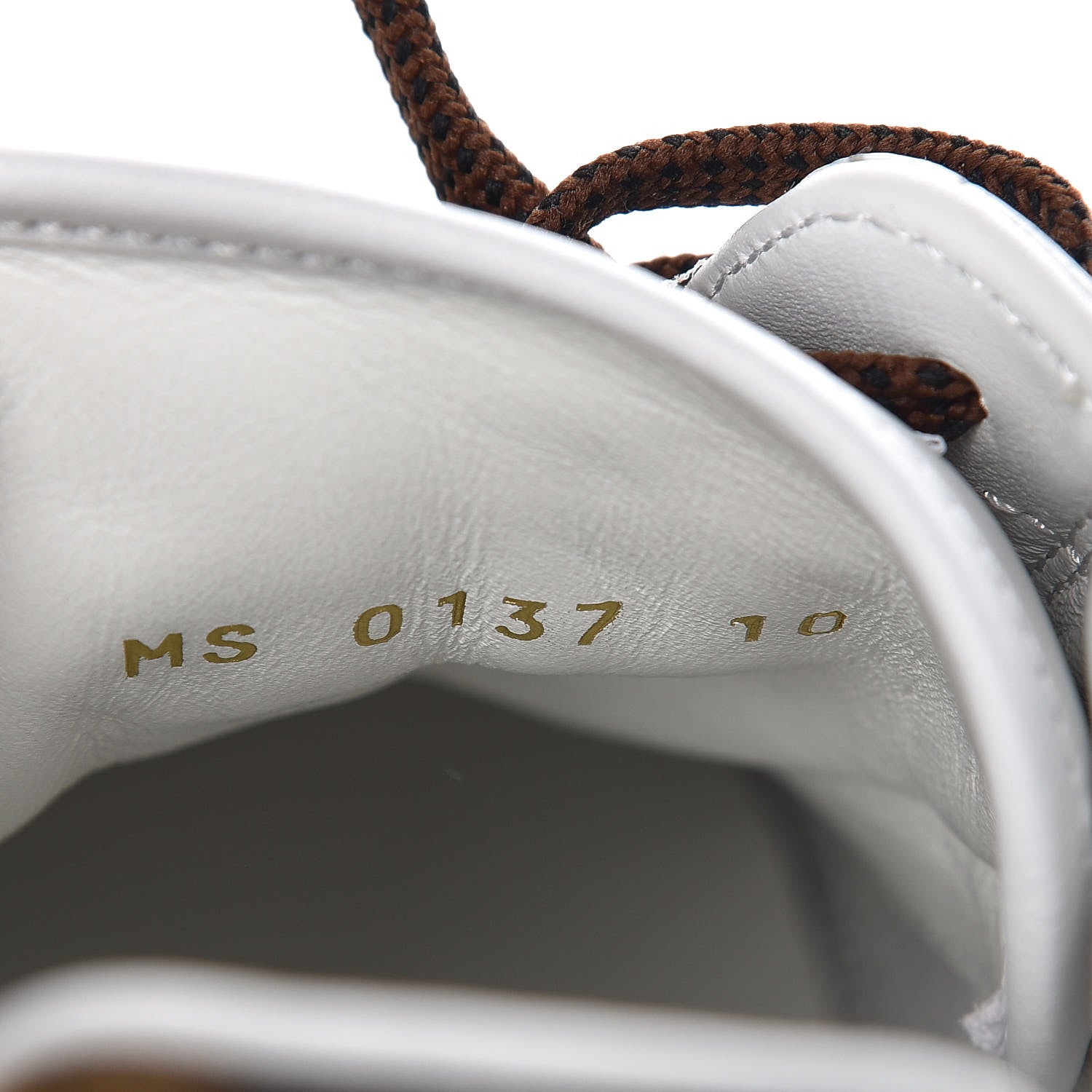 Louis Vuitton Calfskin Monogram Rivoli Sneakers 10 White 8 of 9
