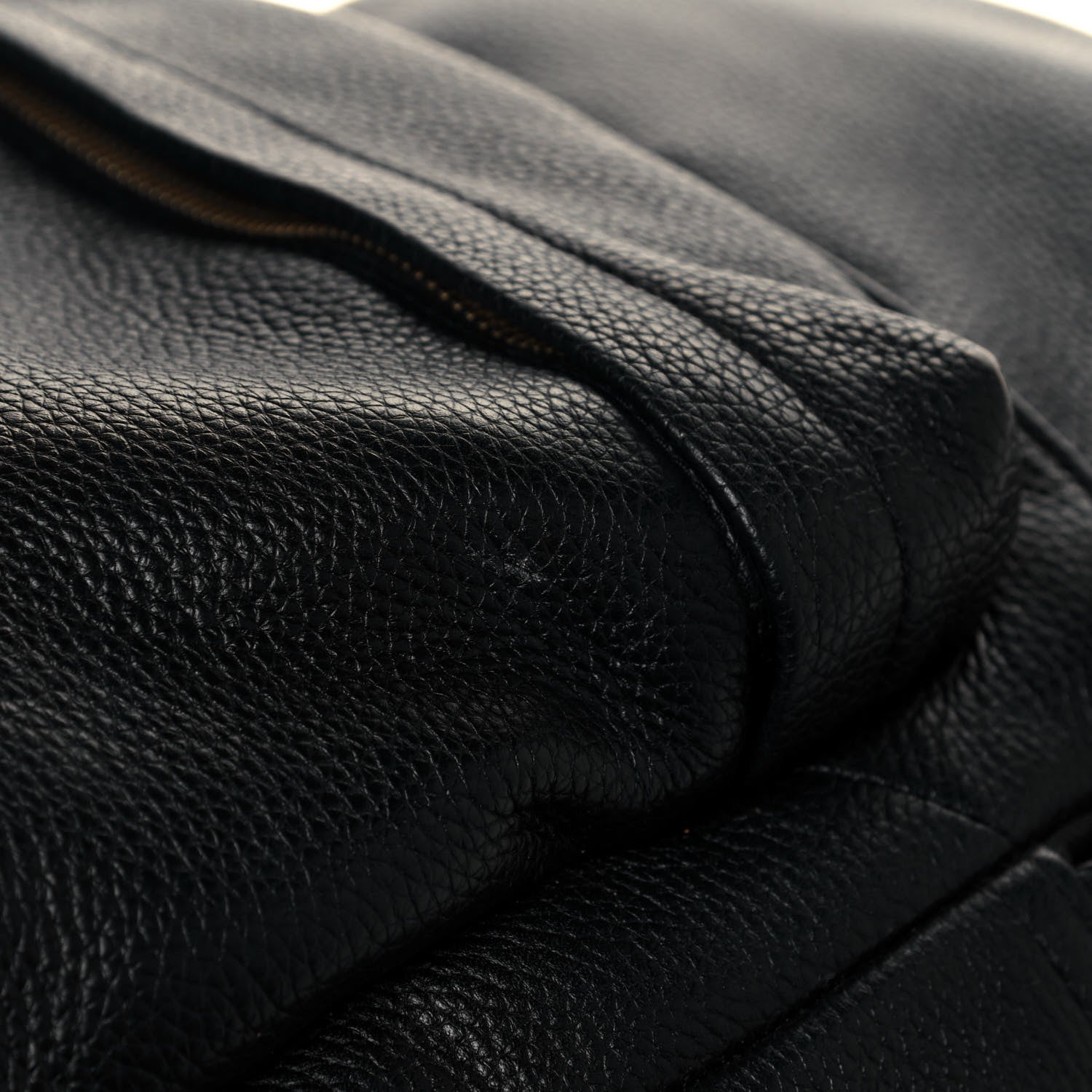 Marc Jacobs Pebbled Calfskin Varsity Backpack Black 10 of 11