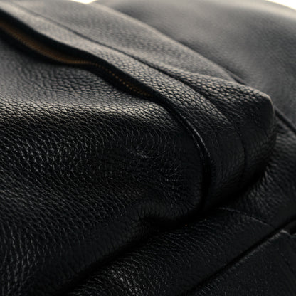 Marc Jacobs Pebbled Calfskin Varsity Backpack Black 10 of 11