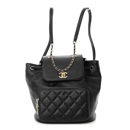 Chanel Caviar Quilted Business Affinity Backpack Black 1 of 10