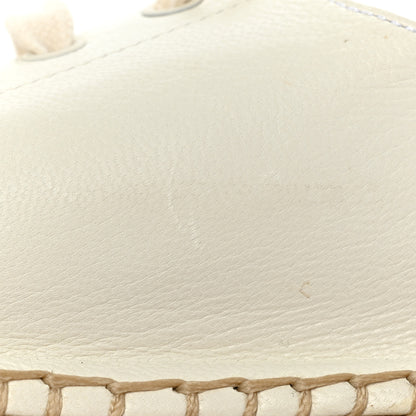 Prada Calfskin Logo Espadrilles 40.5 11 of 11