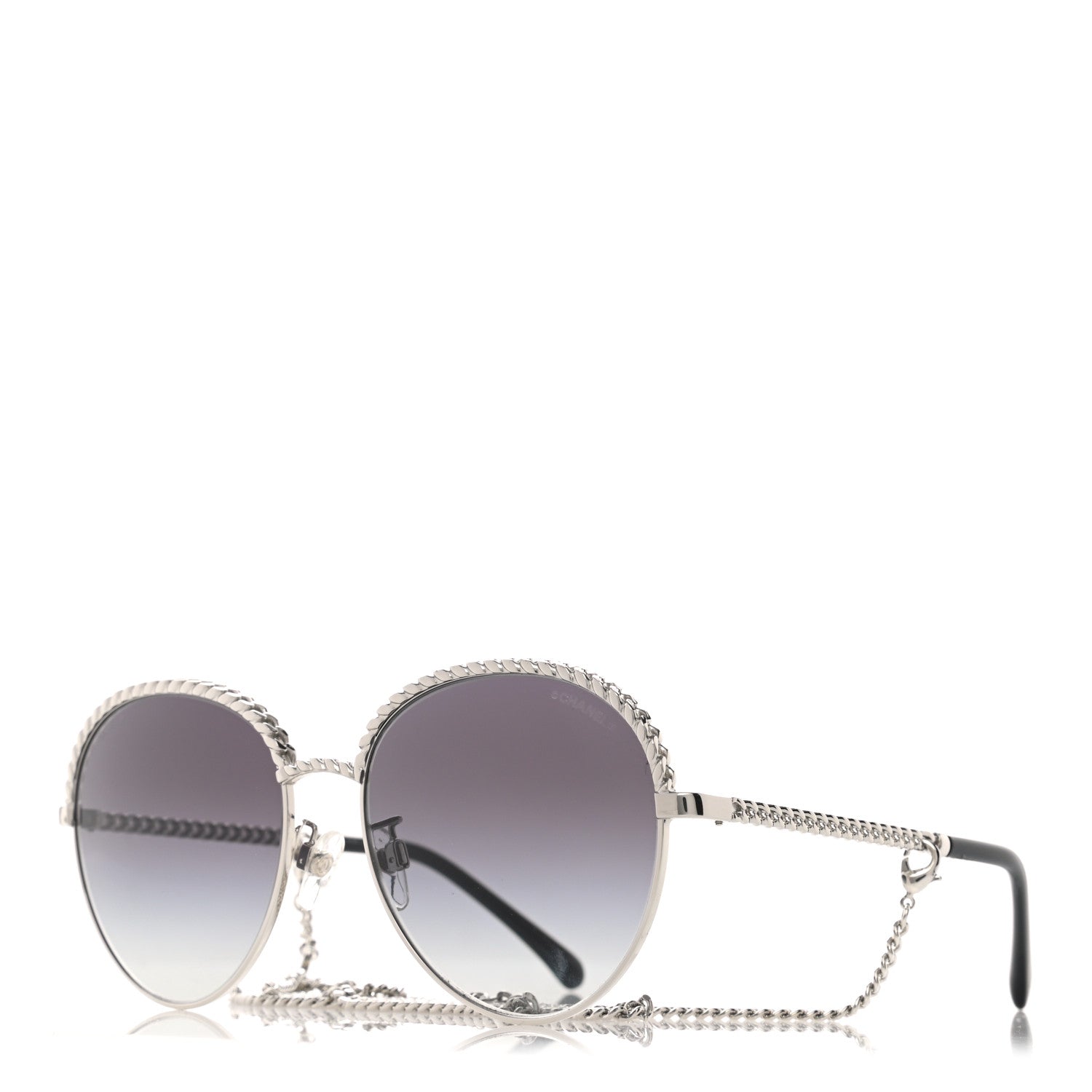 Chanel Chain Pantos Sunglasses 4242 Grey 1 of 9