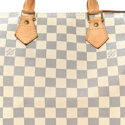 Louis Vuitton Damier Azur Speedy 30 8 of 11
