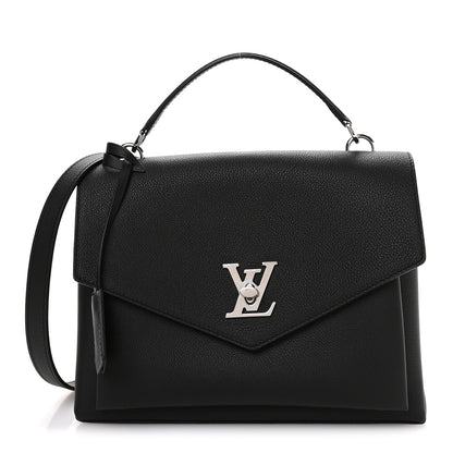 Louis Vuitton Soft Calfskin My Lockme Top Handle Black 1 of 11