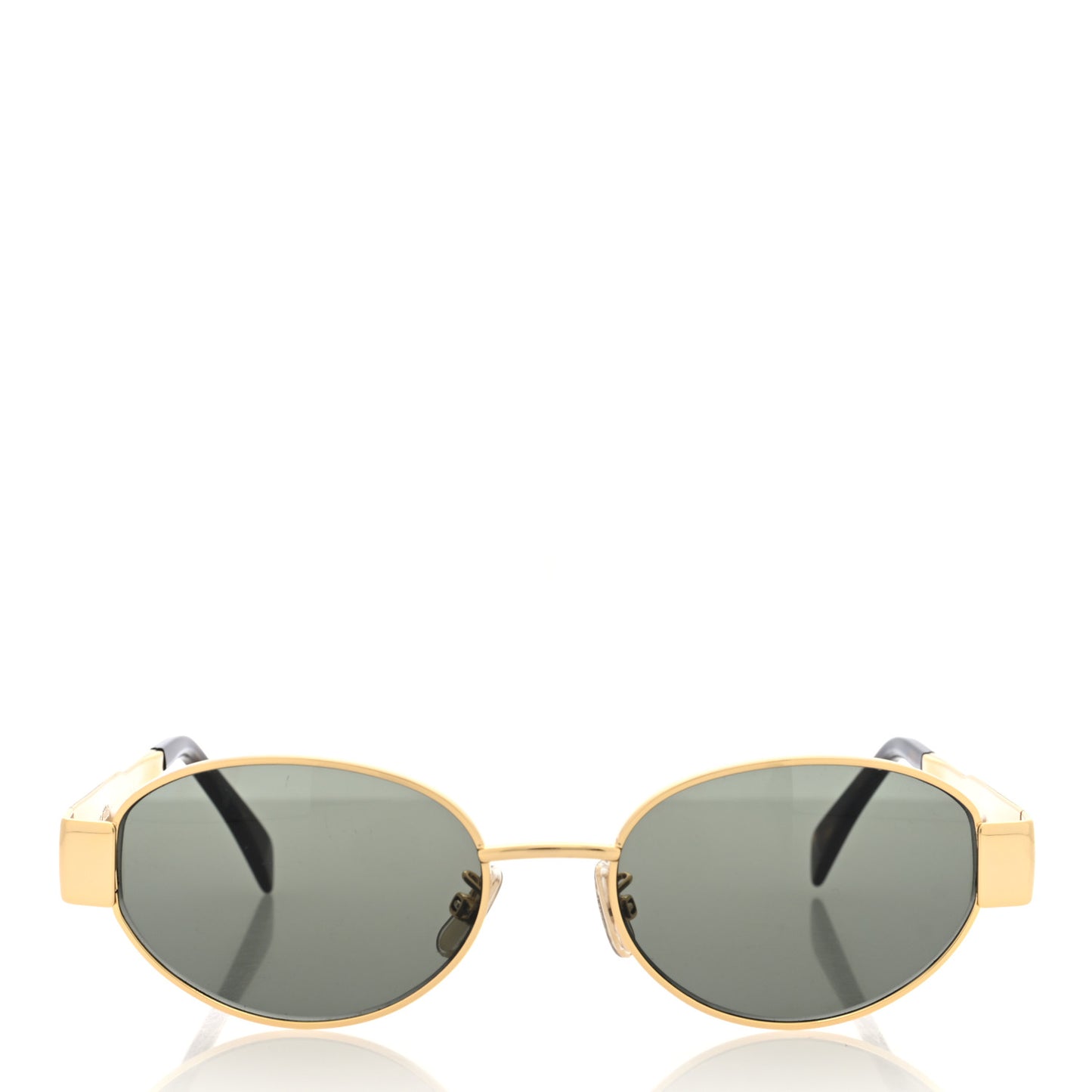 Metal Triomphe 01 Sunglasses CL40235U Gold Green