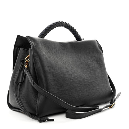 Mulberry Heavy Grain Iris Tote Black 3 of 21