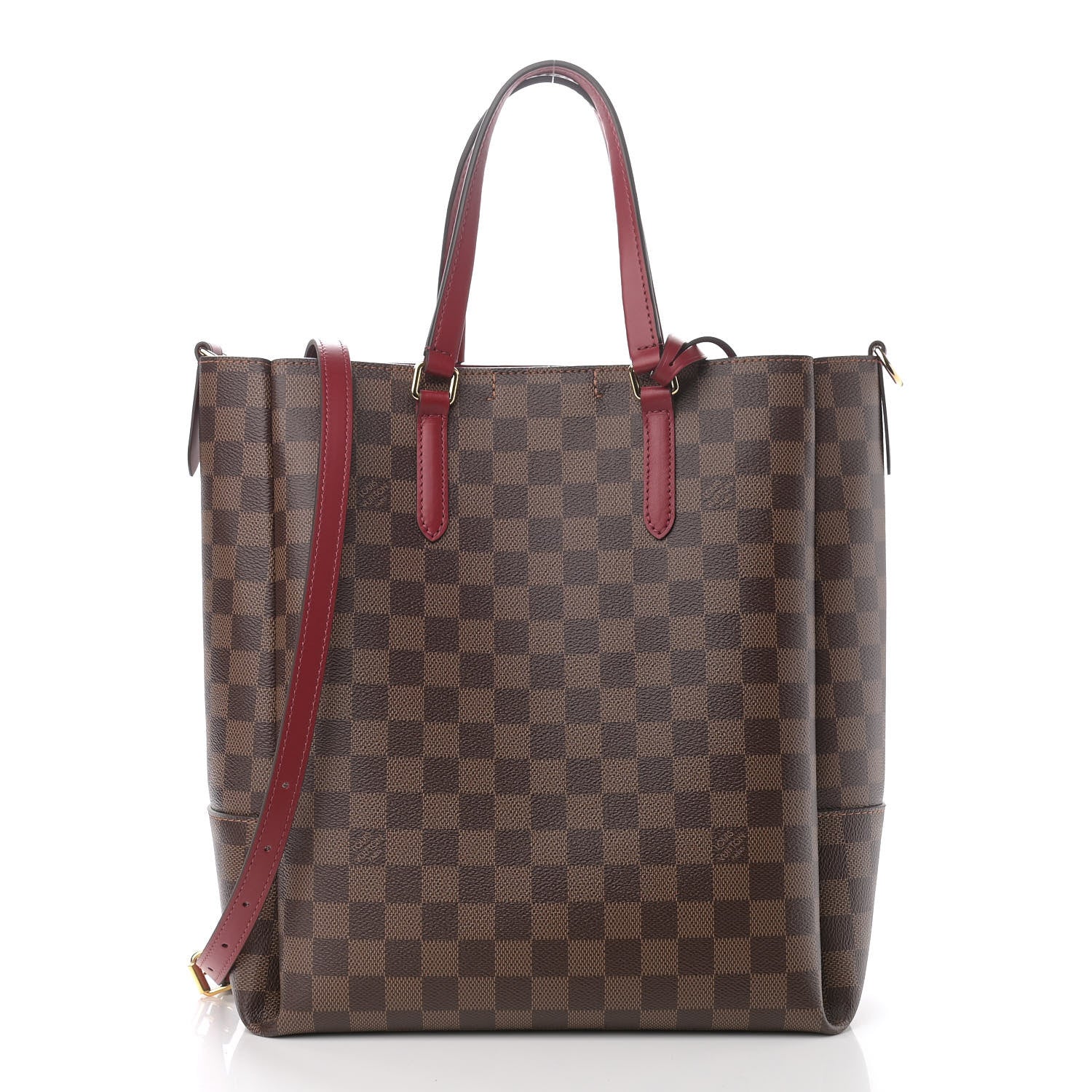 Louis Vuitton Damier Ebene Belmont MM Cherry Berry 3 of 11