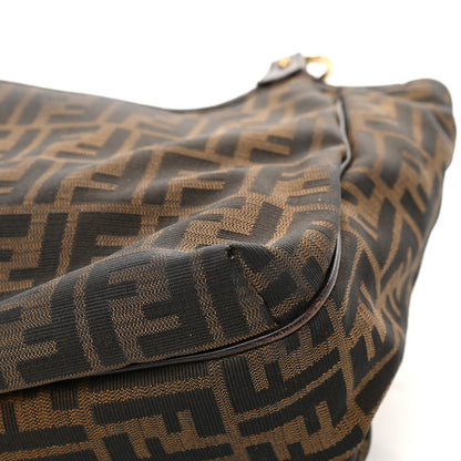 Fendi Zucca Small Chef Shopping Tote Tobacco Moro 9 of 12