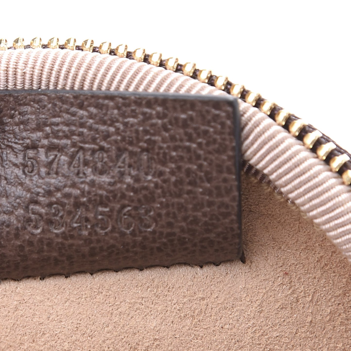 GG Supreme Monogram Web Ophidia Round Coin Purse Beige New Acero
