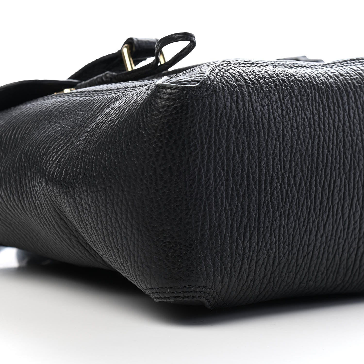 3.1 Phillip Lim Textured Calfskin Medium Pashli Satchel Black 7 of 9