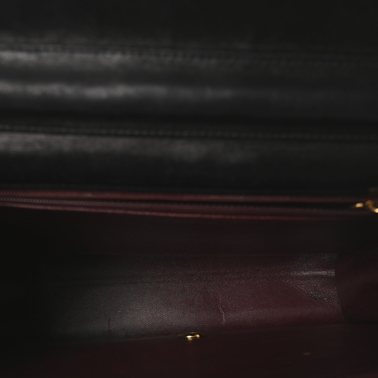 Lambskin Quilted Small Single Flap Black