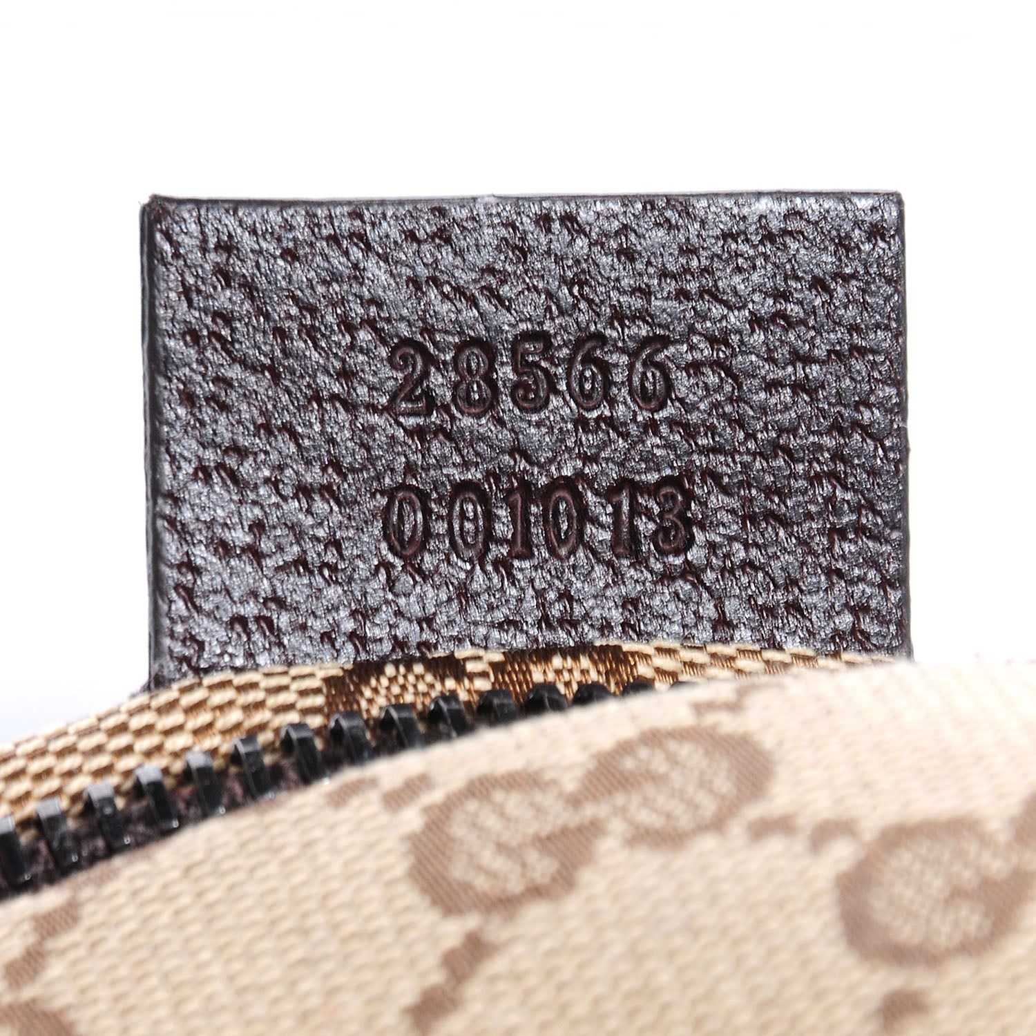 Gucci Monogram Web Belt Bag Dark Brown 7 of 8