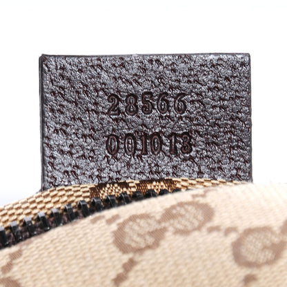 Gucci Monogram Web Belt Bag Dark Brown 7 of 8