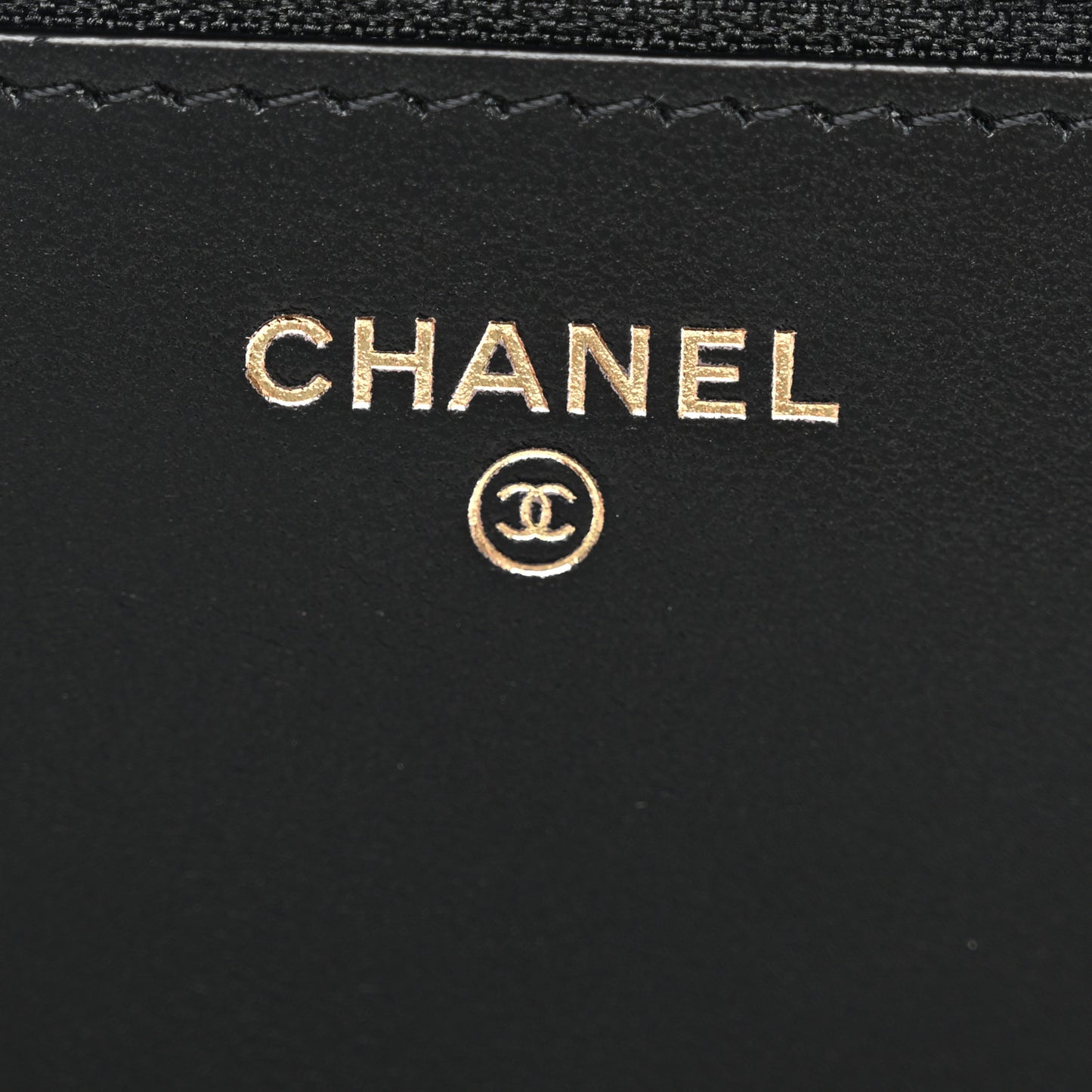 Caviar Quilted Boy Wallet On Chain WOC Black
