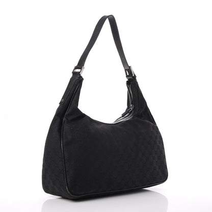 Gucci Monogram Front Pocket Hobo Black 3 of 14