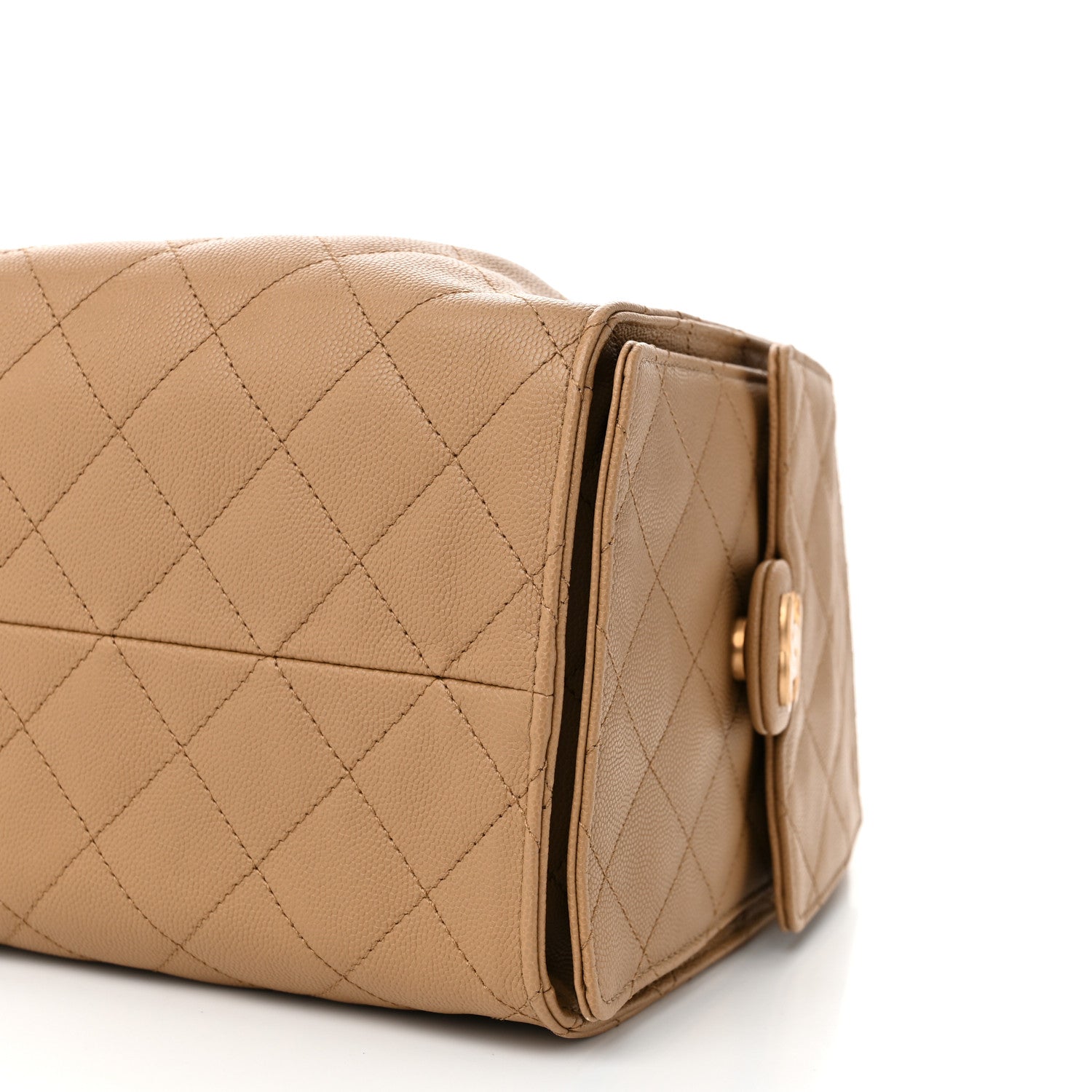 Chanel Caviar Quilted Medium Chanel 25 Handbag Dark Beige 11 of 11