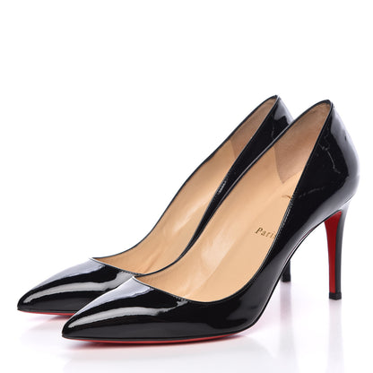 Christian Louboutin Patent Pigalle 85 Pumps 39.5 Black 3 of 12