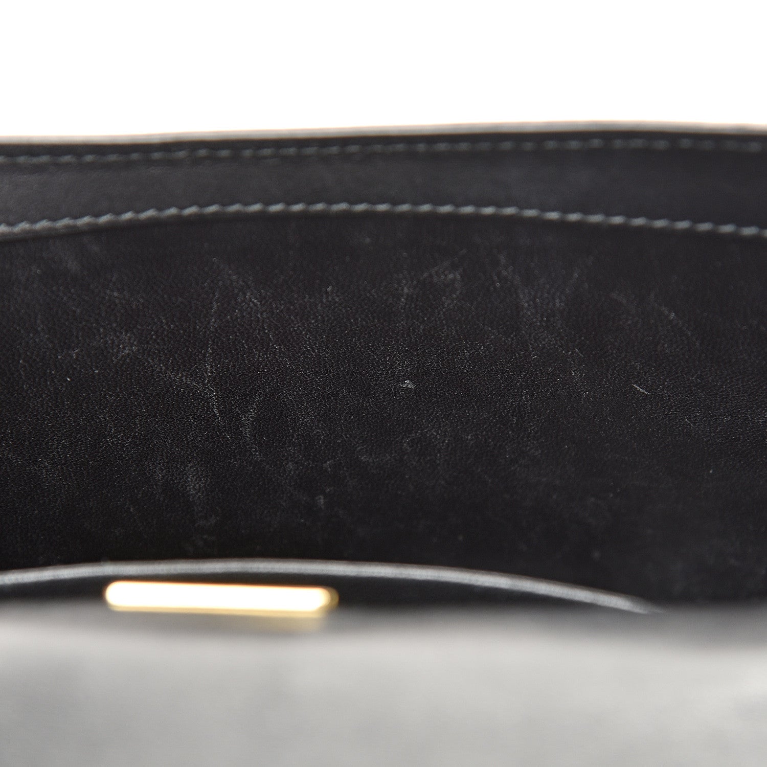 Prada City Calf Pionniere Saddle Bag Black 9 of 13