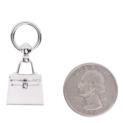 Hermes Palladium Mini Kelly Twilly Ring 2 of 4