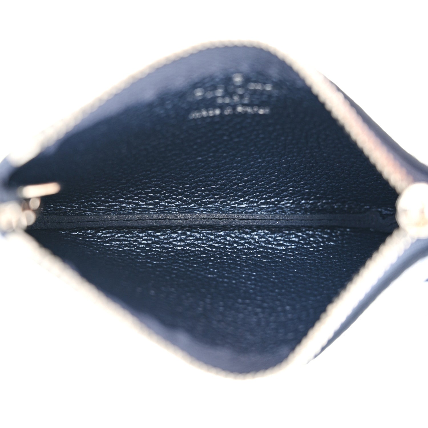 Louis Vuitton Metallic Empreinte Monogram Giant Key Pouch Navy Nacre 5 of 7