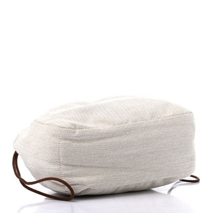Hermes Canvas Barenia Fourbi 25 MM Pouch Naturel Fauve 4 of 8