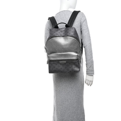 Louis Vuitton Monogram Taiga Discovery Backpack PM Silver 2 of 9