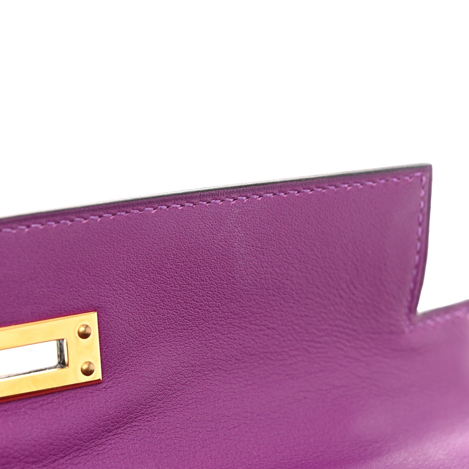 Hermes Swift Kelly Pochette Clutch Anemone 12 of 15