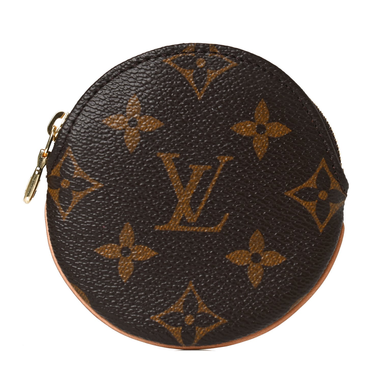 Monogram Round Coin Purse