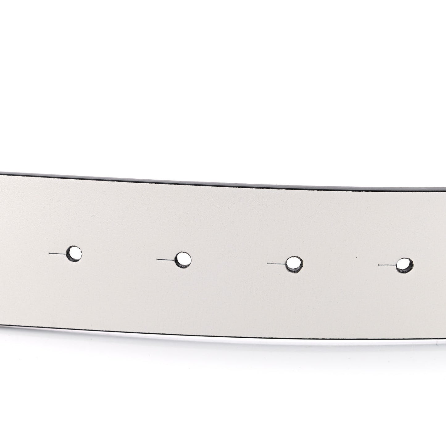 Calfskin CC Reversible Belt 90 Black White