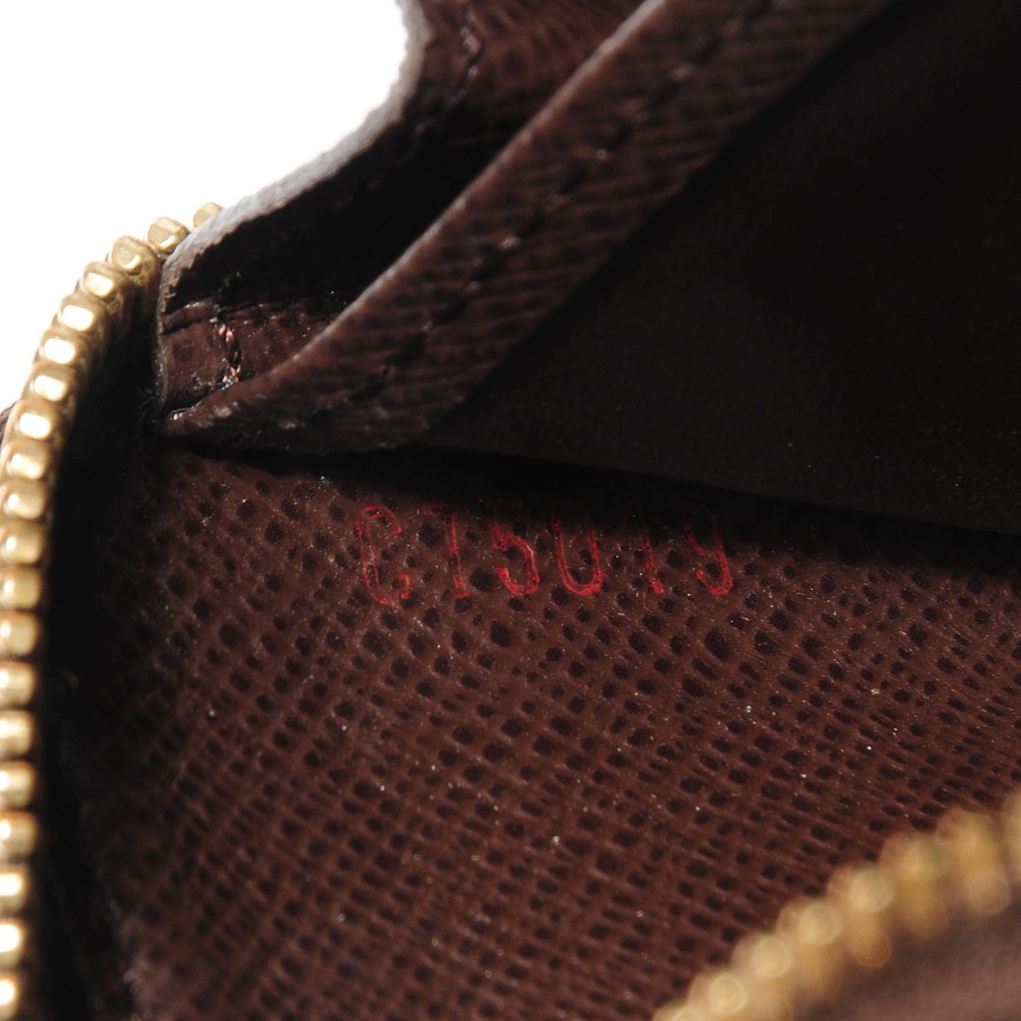 Damier Ebene Zippy Coin Purse