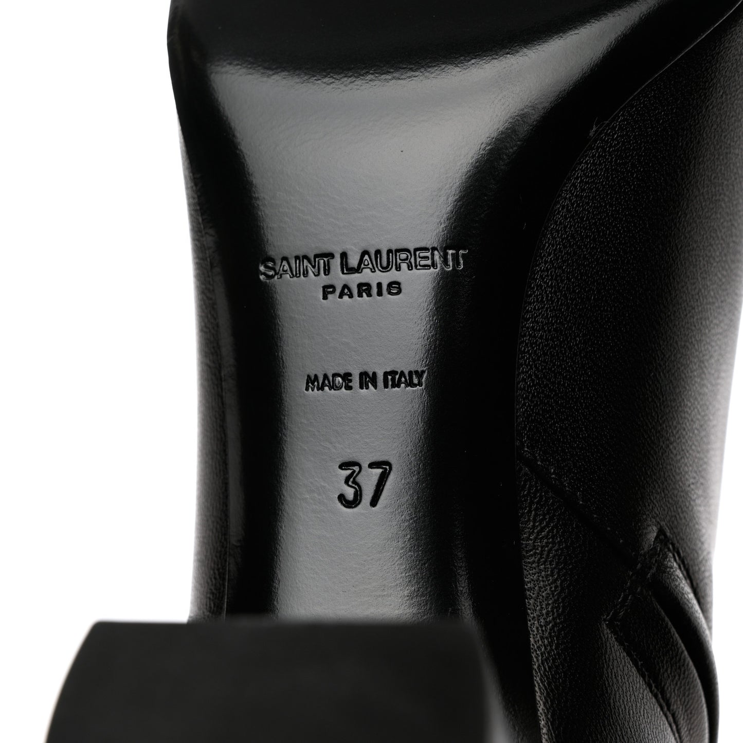 Nappa Loulou Ankle Zip Boot 37 Black