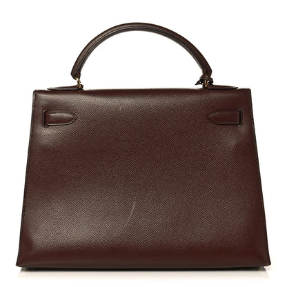 Hermes Courchevel Kelly Sellier 32 Noisette 4 of 48