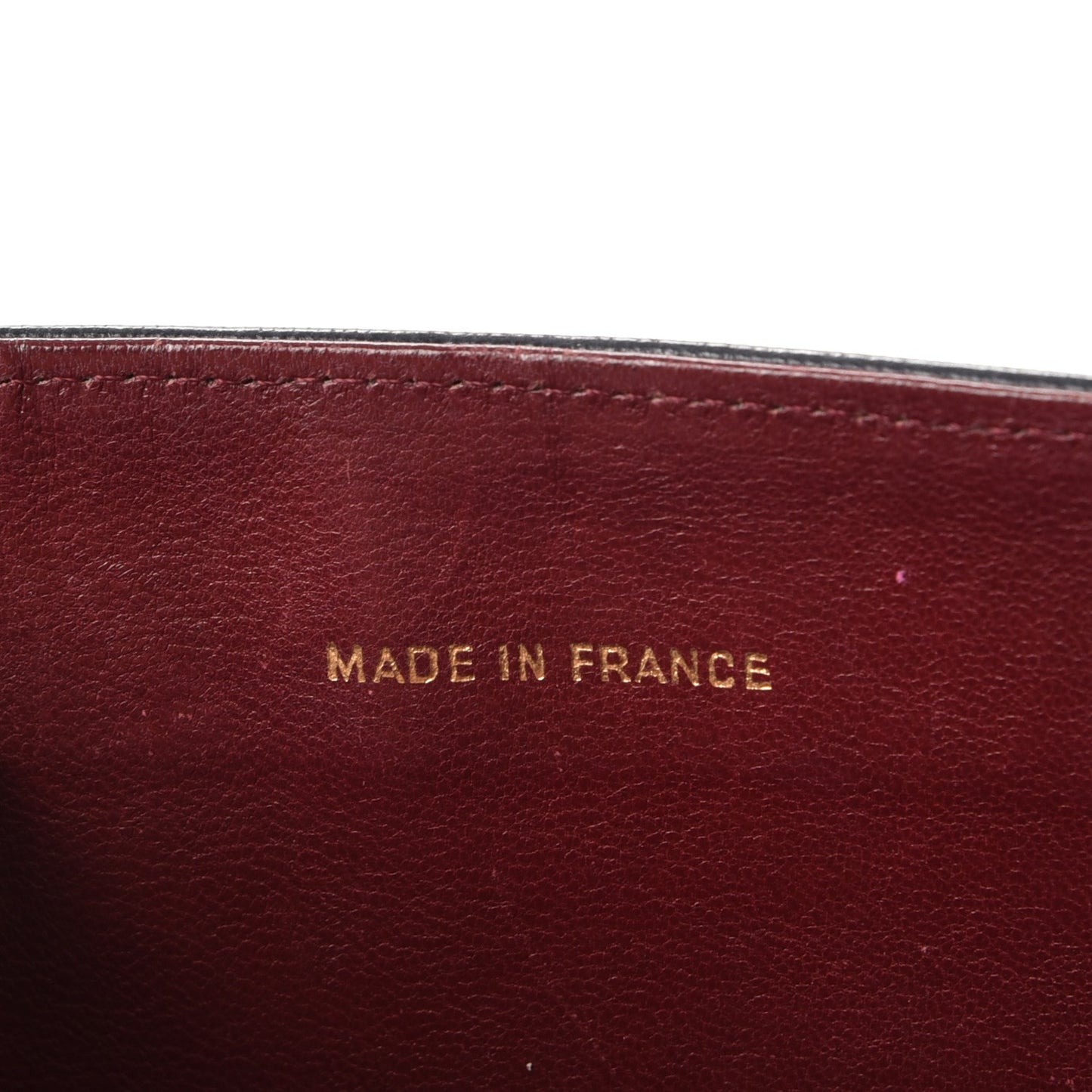 Lambskin Medium Mademoiselle Chain Double Flap Black