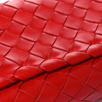 Bottega Veneta Nappa Intrecciato Mini Crossbody Red 11 of 11
