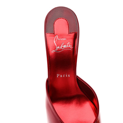 Christian Louboutin Metallic Patent Me Dolly 85 Pumps 39 Loubi 7 of 9