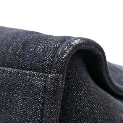 Chanel Denim Medium Deauville Tote Dark Blue 11 of 11