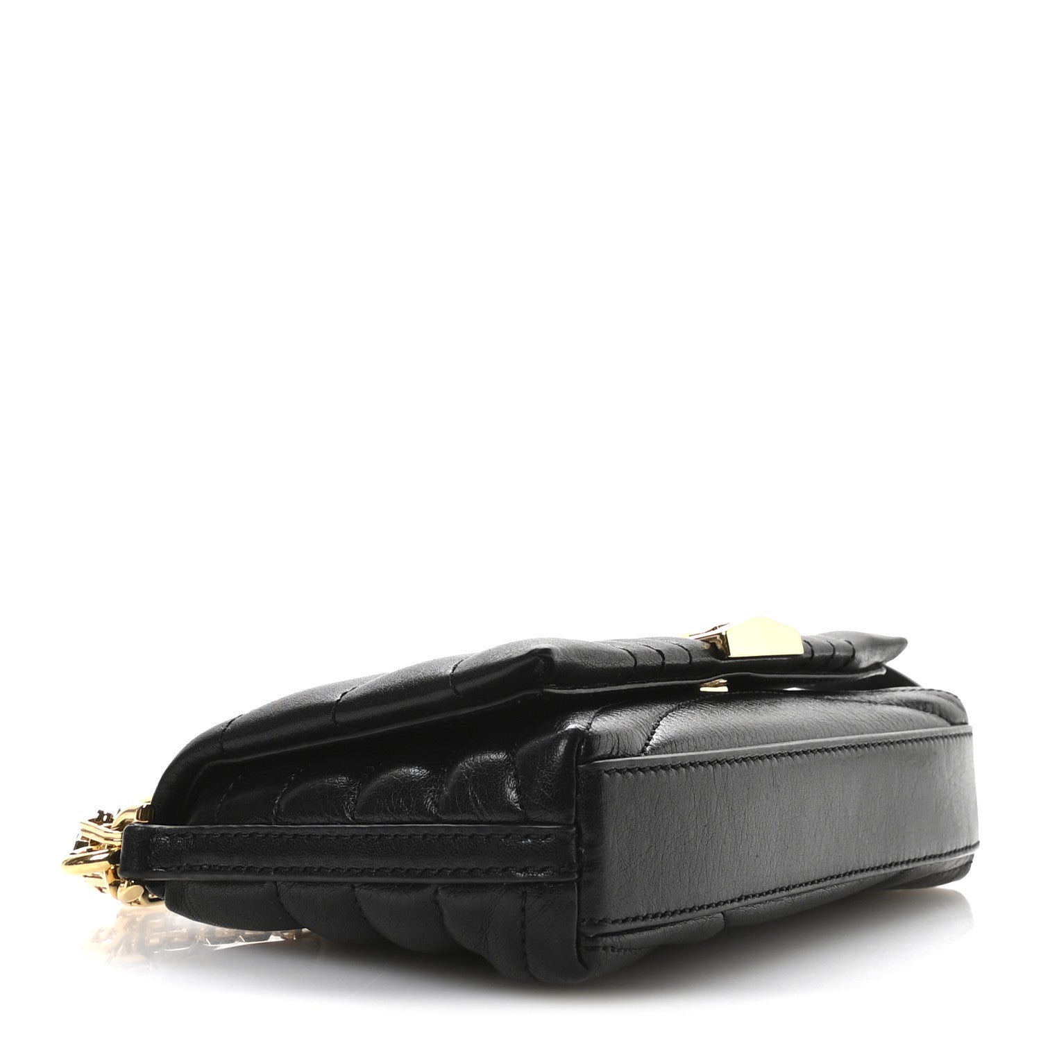 Givenchy Calfskin Quilted Micro 4G Soft Bag Black 4 of 10