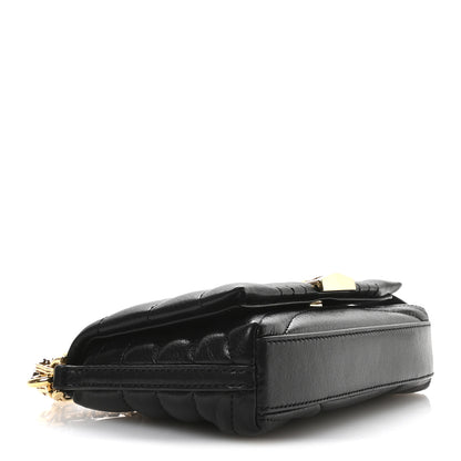 Givenchy Calfskin Quilted Micro 4G Soft Bag Black 4 of 10