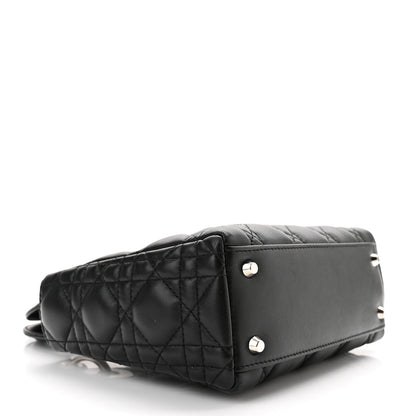 Christian Dior Lambskin Cannage Mini Lady Dior Black 4 of 11