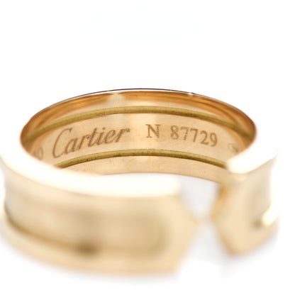Cartier 18K Yellow Gold 6.5mm C De Cartier Ring 51 5.75 4 of 4