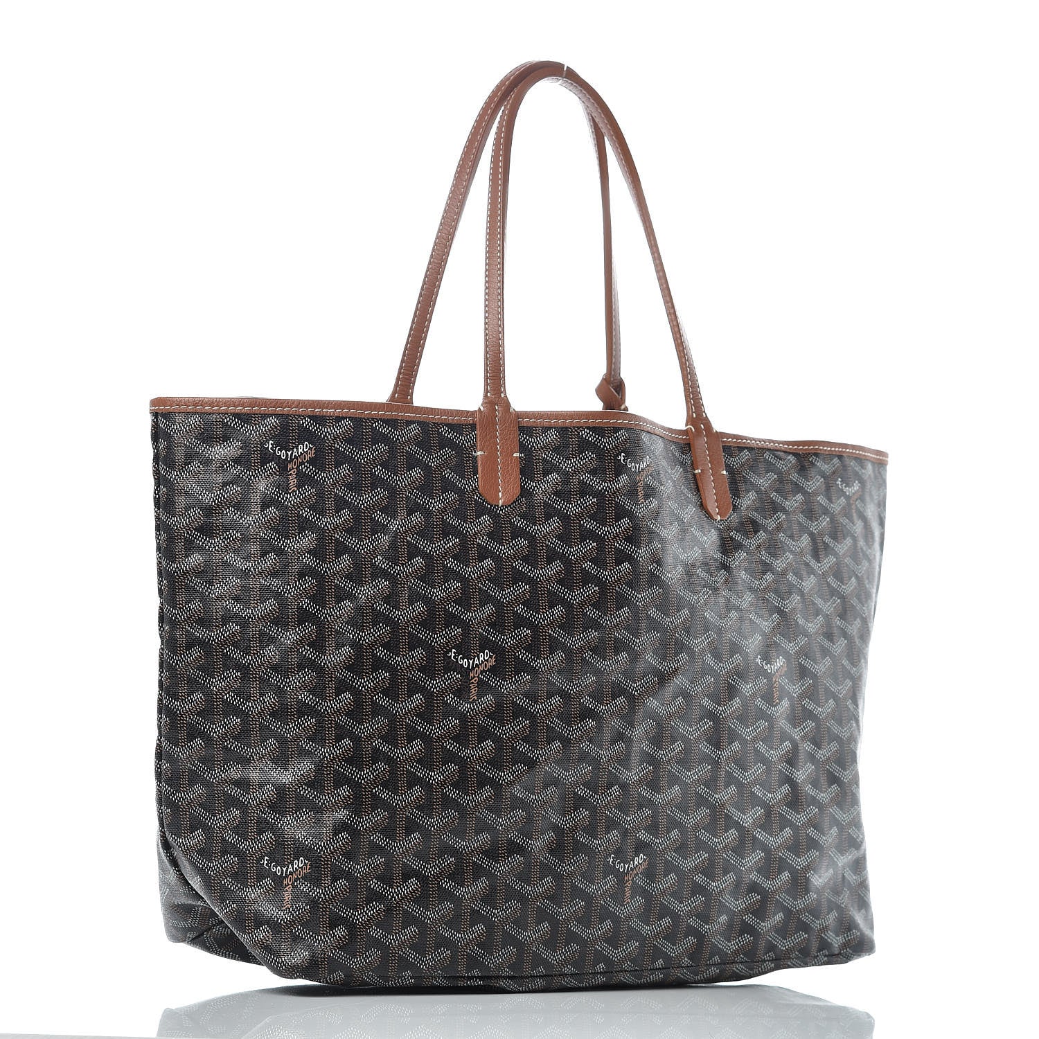 Goyard Goyardine Saint Louis PM Black Gold 4 of 14