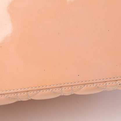 Christian Dior Patent Cannage Medium Lady Dior Beige 20 of 24
