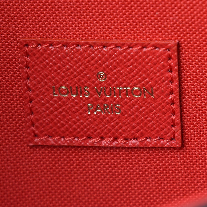 Louis Vuitton Damier Ebene Pochette Felicie Chain Wallet 8 of 12