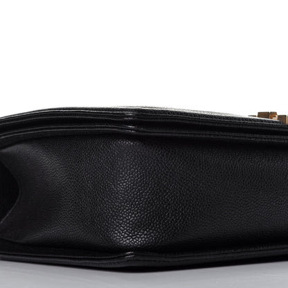 Chanel Caviar Quilted New Medium Boy Flap Black 8 of 10