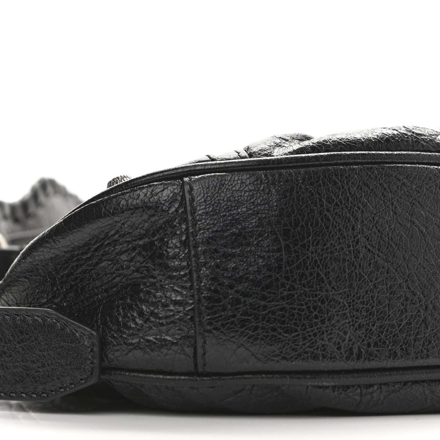 Agneau Arena Le Cagole Shoulder Bag XS Black